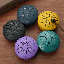 Load image into Gallery viewer, Petal Design 3inch, 6-tone Mini Steel Tongue Drum + FREE Mallet