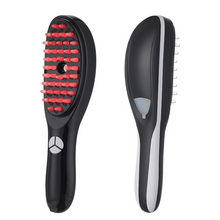 Load image into Gallery viewer, Phototherapy Hair Growth Brush Comb Red and Blue Light Therapy