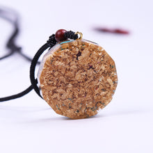 Load image into Gallery viewer, Orgonite, Natural Turquoises Pendant, EMF Radiation Protection Necklace