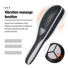 Load image into Gallery viewer, Phototherapy Hair Growth Brush Comb Red and Blue Light Therapy