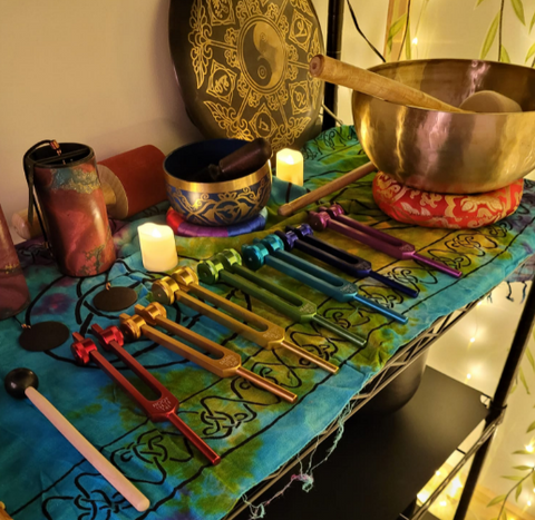 Enhancing Intuition: Tuning Forks for Inner Guidance