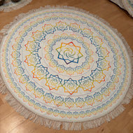 Round Non-Skid Life Changing Energy Rug - 4 ft or 6 ft size