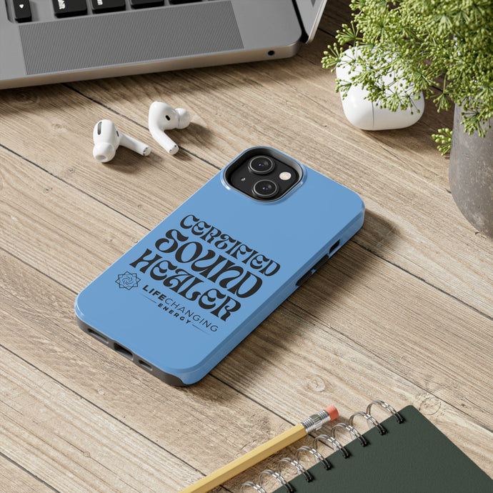 Certified Sound Healer Phone Case - Blue