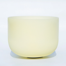 Load image into Gallery viewer, 1 Piece - Pastel Chakra Color Quartz Crystal Singing Bowl with free mallet