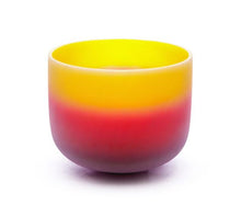 Load image into Gallery viewer, Individual Ombre Colored Quartz Crystal Singing Bowl - 1 PC ONLY