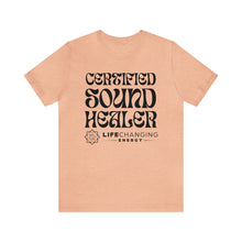 Load image into Gallery viewer, Certified Sound Healer T-Shirt