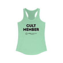 Load image into Gallery viewer, Women&#39;s Racerback Tank - Cult Member