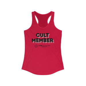 Women's Racerback Tank - Cult Member