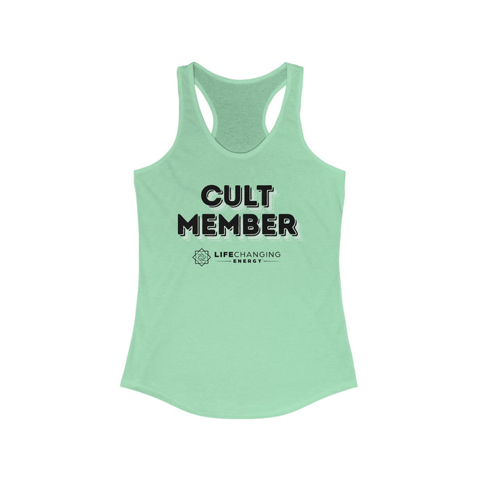 Women's Racerback Tank - Cult Member