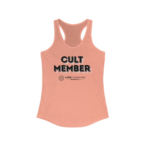 Women's Racerback Tank - Cult Member