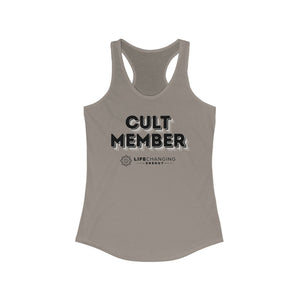 Women's Racerback Tank - Cult Member