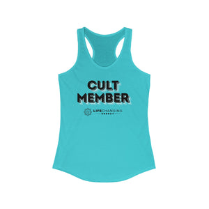 Women's Racerback Tank - Cult Member