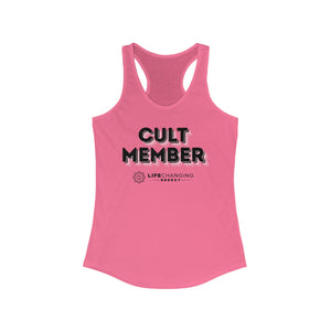 Women's Racerback Tank - Cult Member