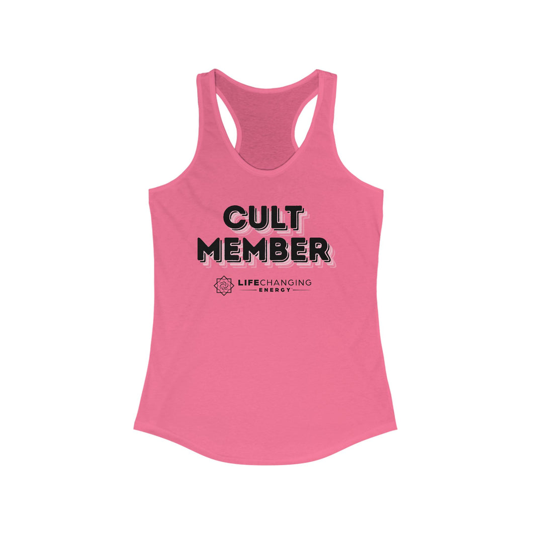 Women's Racerback Tank - Cult Member