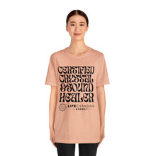 Load image into Gallery viewer, Certified Crystal and Sound Healer T-Shirt
