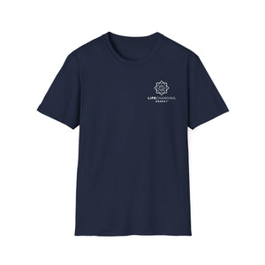 Cult Member - Unisex White/Blue Letters