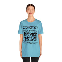 Load image into Gallery viewer, Certified Crystal and Sound Healer T-Shirt