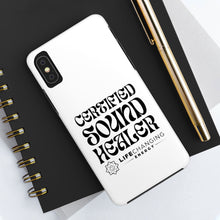 Load image into Gallery viewer, Certified Sound Healer Phone Case - White