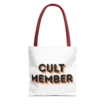 Load image into Gallery viewer, Tote Bag - Cult Member Orange