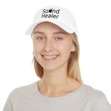 Load image into Gallery viewer, Sound Healer - Low Profile Baseball Cap (Black Text)