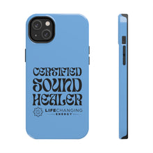 Load image into Gallery viewer, Certified Sound Healer Phone Case - Blue