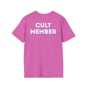 Copy of Cult Member - Unisex White/Purple Letters