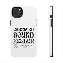 Load image into Gallery viewer, Certified Sound Healer Phone Case - White