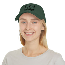 Load image into Gallery viewer, Sound Healer - Low Profile Baseball Cap (Black Text)