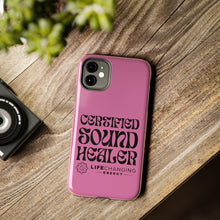 Load image into Gallery viewer, Certified Sound Healer Phone Case - Pink