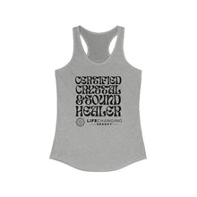 Load image into Gallery viewer, Certified Crystal and Sound Healer Tank Top