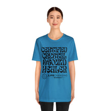 Load image into Gallery viewer, Certified Crystal and Sound Healer T-Shirt