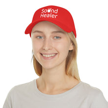 Load image into Gallery viewer, Sound Healer - Low Profile Baseball Cap (White Text)