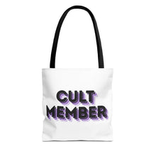 Load image into Gallery viewer, Tote Bag - Cult Member Purple