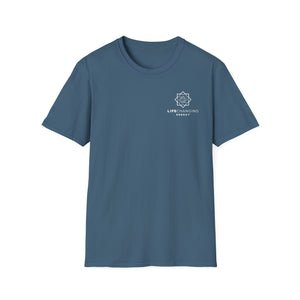 Cult Member - Unisex White/Blue Letters