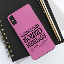 Load image into Gallery viewer, Certified Sound Healer Phone Case - Pink