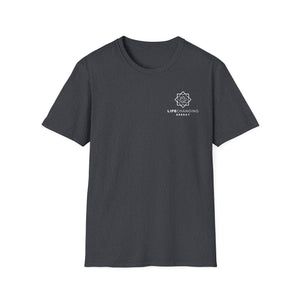 Cult Member - Unisex White/Blue Letters