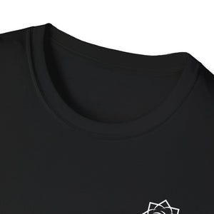 Cult Member - Unisex White/Blue Letters