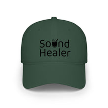 Load image into Gallery viewer, Sound Healer - Low Profile Baseball Cap (Black Text)