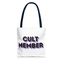 Load image into Gallery viewer, Tote Bag - Cult Member Purple