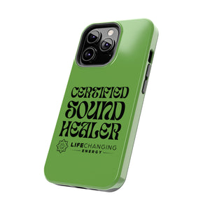 Certified Sound Healer Phone Case - Green