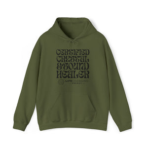 Certified Crystal and Sound Healer Hoodie