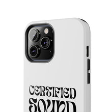 Load image into Gallery viewer, Certified Sound Healer Phone Case - White