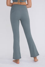 Load image into Gallery viewer, Flare Swoop Back High-Waisted Leggings