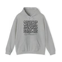 Load image into Gallery viewer, Certified Crystal and Sound Healer Hoodie