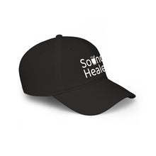 Load image into Gallery viewer, Sound Healer - Low Profile Baseball Cap (White Text)