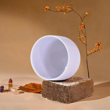 Load image into Gallery viewer, Amethyst Gemstone Fusion Crystal Singing Bowl + FREE Bag, Mallet and O-ring