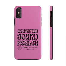 Load image into Gallery viewer, Certified Sound Healer Phone Case - Pink