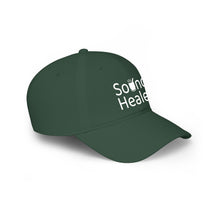 Load image into Gallery viewer, Sound Healer - Low Profile Baseball Cap (White Text)