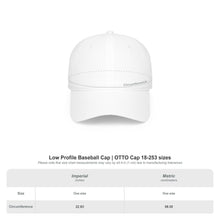 Load image into Gallery viewer, Sound Healer - Low Profile Baseball Cap (White Text)