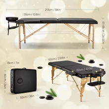 Load image into Gallery viewer, 24 inch Portable and Adjustable Massage Table